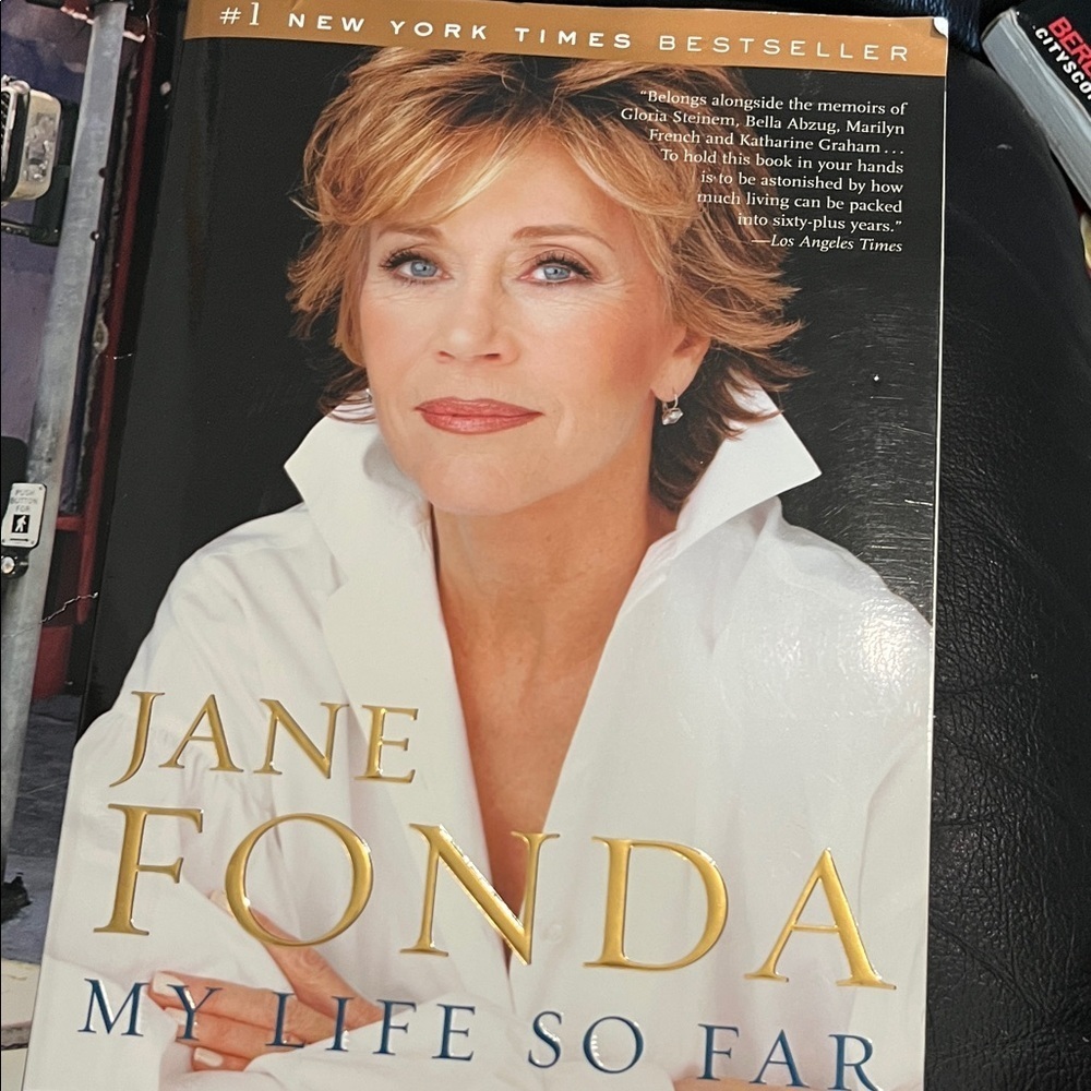 Jane Fonda My Life So Far Hardcover Book